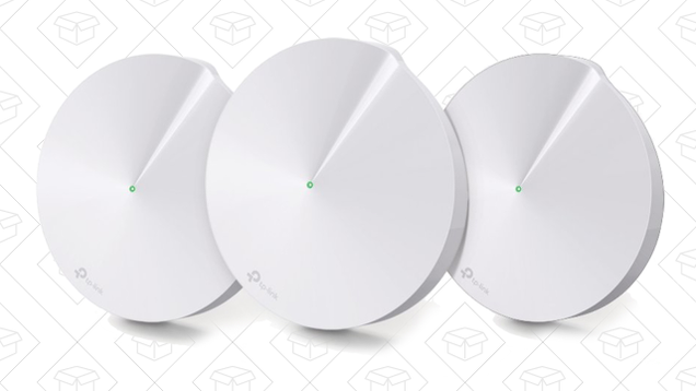 TP-Link Deco M5 Mesh Router 3-Pack | $200 | Amazon